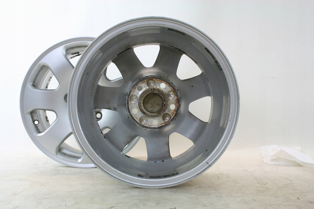 4x Alufelge 15 Zoll 7.0" 5x112 39ET Silber Audi Rim Wheel