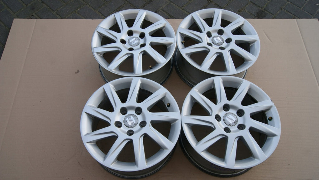 4x Alufelge 16 Zoll 7.0" 5x112 3R0601025C Seat Rim Wheel FEL1371099749up