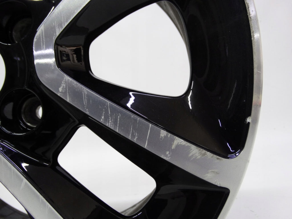 1x Alufelge 16 Zoll 6.0" 4x100 50ET Glanz Schwarz 403004526R Renault Twingo Iii FEL7913578386th