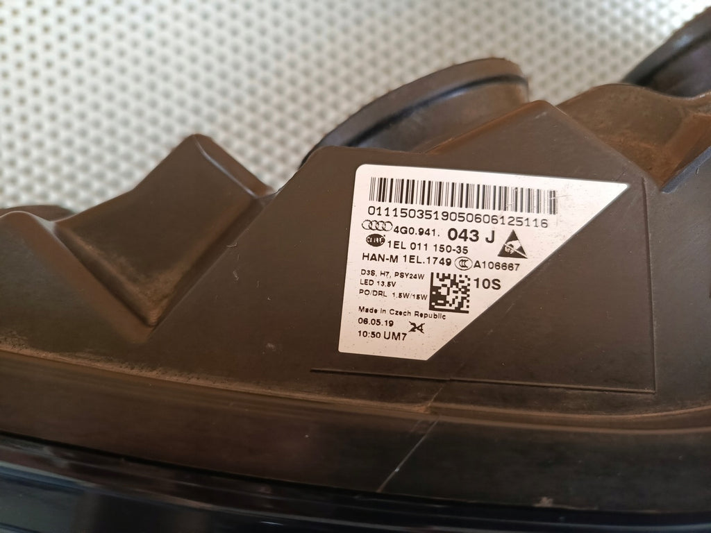 Frontscheinwerfer Audi A6 C7 4G0941043J Bi-Xenon Ein Stück (Rechts oder Links) SCH2523033614yq