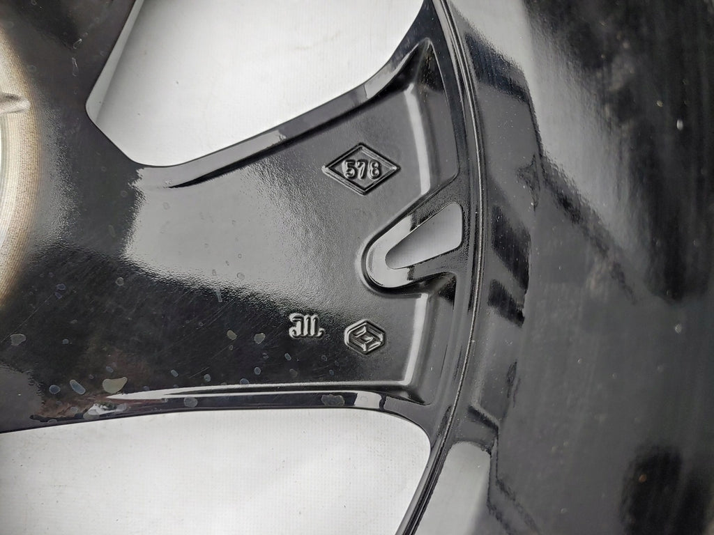 1x Alufelge 18 Zoll 7.5" 5x114.3 46ET Glanz Schwarz 403003802 Renault Megane Iv