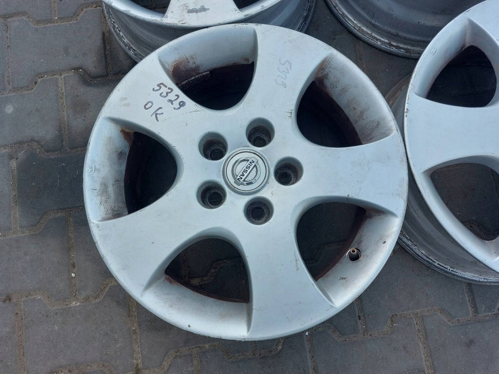 4x Alufelge 16 Zoll 6.5" 5x114.3 40ET Nissan I Z Rim Wheel FEL9070389788as