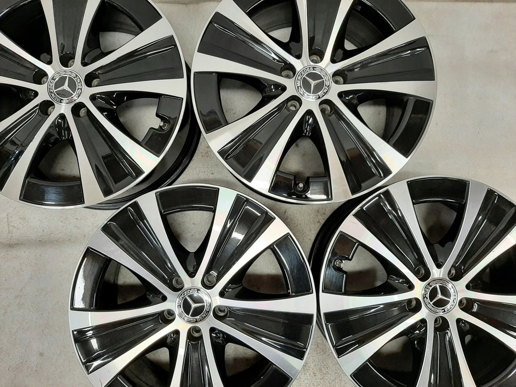 4x Alufelge 18 Zoll 8.0" 5x112 43ET A2134013700 Mercedes-Benz W213 Rim Wheel