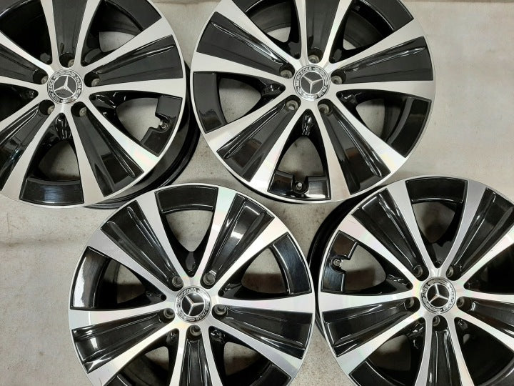 4x Alufelge 18 Zoll 8.0" 5x112 43ET A2134013700 Mercedes-Benz W213 Rim Wheel FEL6124811353zv