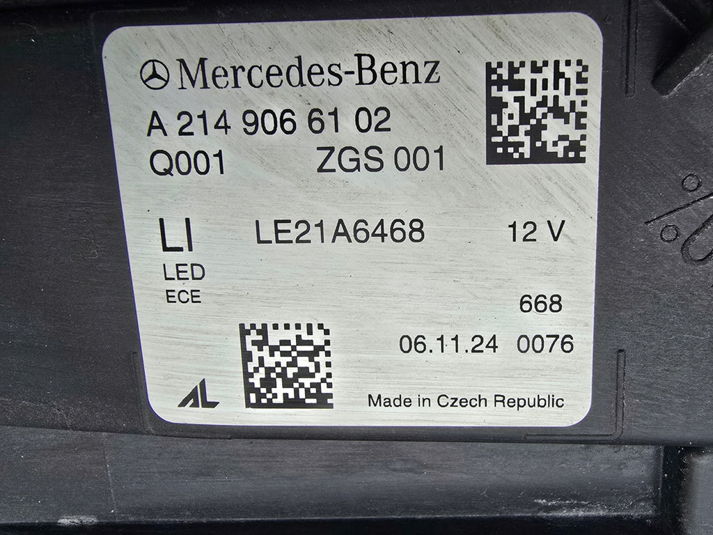 Frontscheinwerfer Mercedes-Benz A2149066102 Links Scheinwerfer Headlight SCH1764257370uu