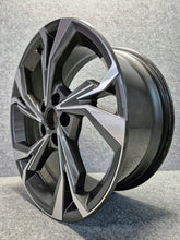 Load image into Gallery viewer, 1x Alufelge 18 Zoll 8.0" 5x112 46ET Glanz Graphit 8Y0601025H Audi A3 Mg FEL2754450912ev