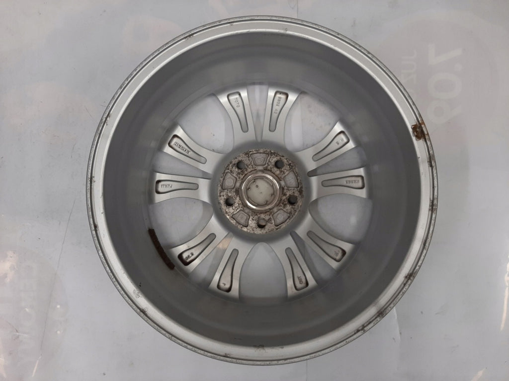 1x Alufelge 17 Zoll 7.0" 5x114.3 52 5ET Glanz Silber 9965467070 Mazda 3 5
