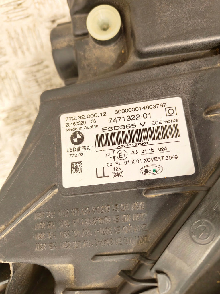 Frontscheinwerfer BMW 7 G11 G12 7471321 7471322 Ein Stück (Rechts oder Links) SCH5799756164am