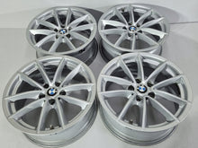 Laden Sie das Bild in den Galerie-Viewer, 4x Alufelge 17 Zoll 7.5" 5x112 27ET Glanz Silber BMW Rim Wheel FEL6756263863iz