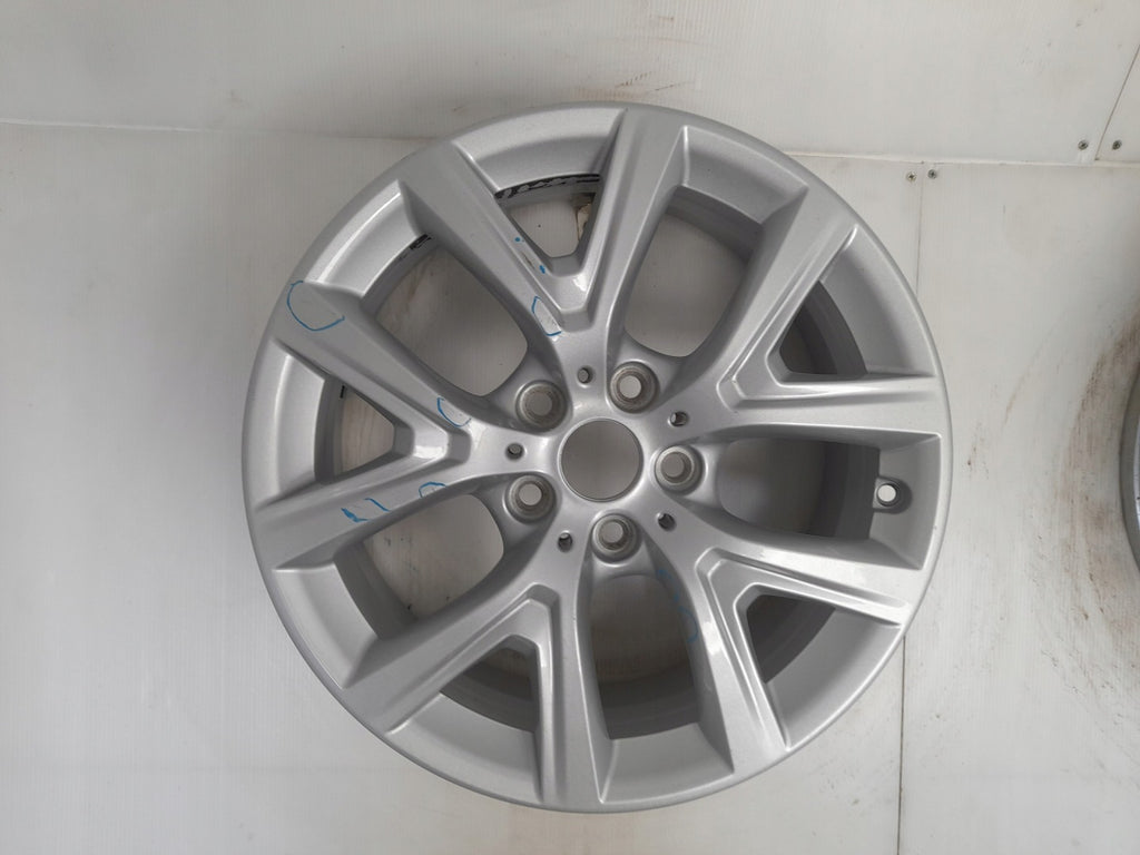 1x Alufelge 17 Zoll 6.5" 5x112 39ET Glanz Silber 6856076 BMW Rim Wheel FEL9859927174rl
