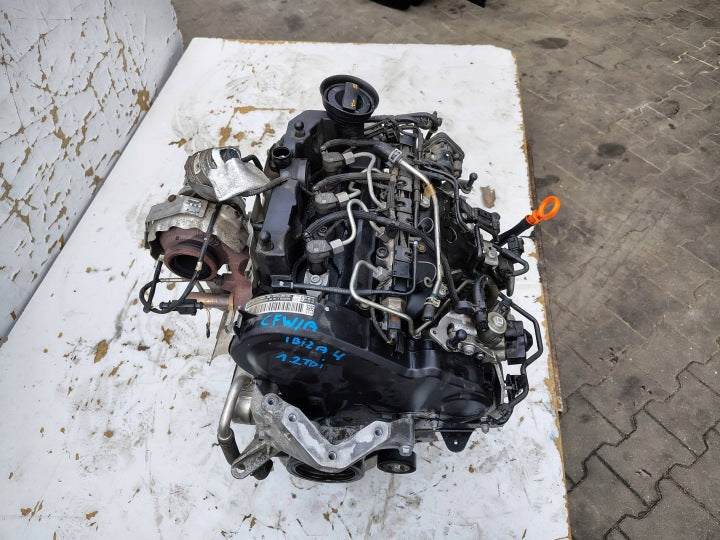 Motor Seat I Ibiza CFWA 1.2 TDI 75PS 55kW 79TKm 2011 Diesel Engine Komplett MOT9929584610hk