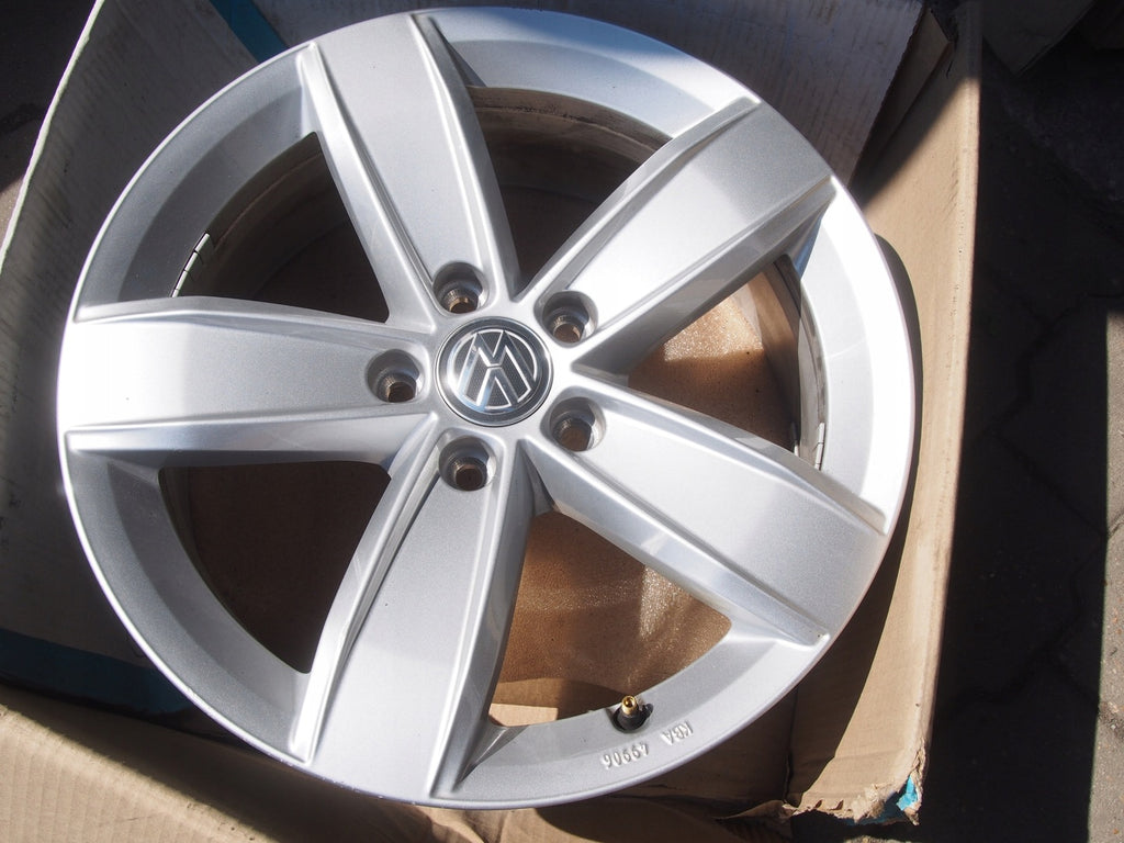 1x Alufelge 17 Zoll 6.5" 5x112 5NA071497 Vw Rim Wheel