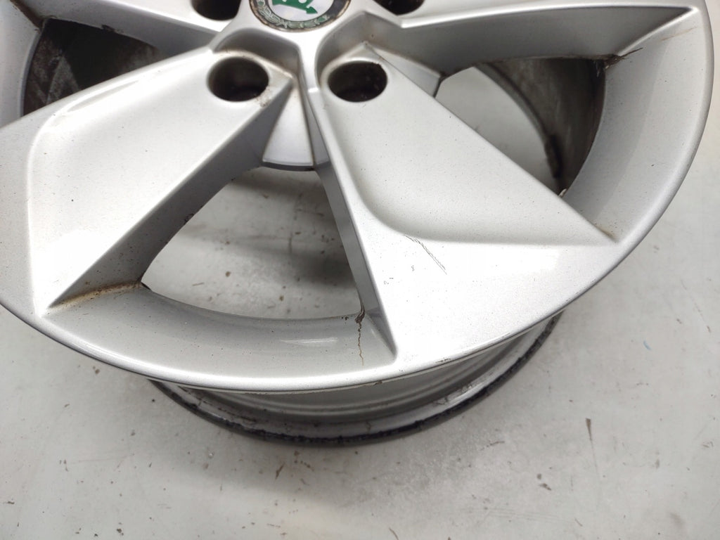 1x Alufelge 16 Zoll 7.0" 5x112 45ET Glanz Silber 5L0601025E Seat I Yeti 5l FEL5317397592gk