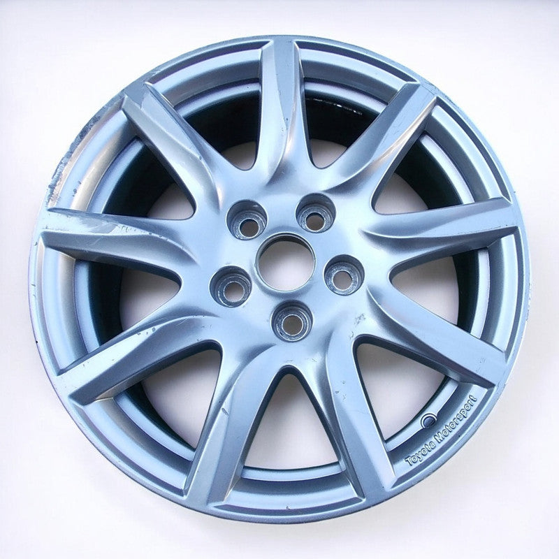 1x Alufelge 17 Zoll 7.0" 5x114.3 45ET Glanz Silber PZ406-T067C Toyota Rim Wheel