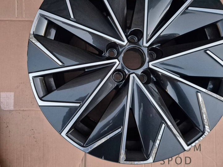 1x Alufelge 18 Zoll 3V0601025B Skoda Superb Iii Rim Wheel FEL1757969053pb