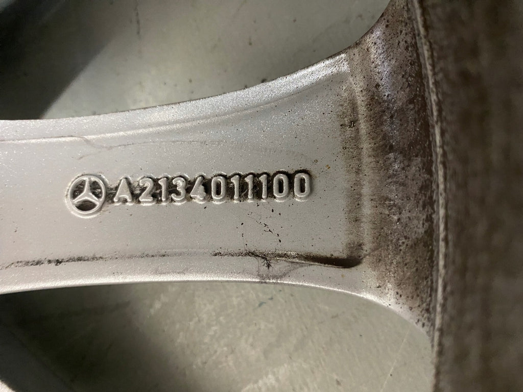 1x Alufelge 18 Zoll 8.0" 5x112 43ET Glanz Silber A2134011100 Mercedes-Benz W213