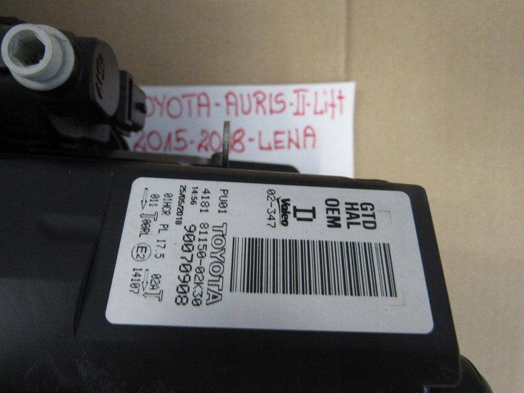 Frontscheinwerfer Toyota Auris 90070908 Links Scheinwerfer Headlight SCH4447178962oe