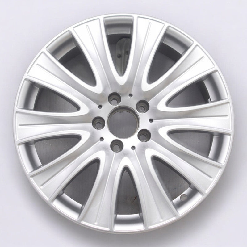 1x Alufelge 18 Zoll 8.5" 5x112 Glanz Silber A2224013200 Mercedes-Benz Rim Wheel