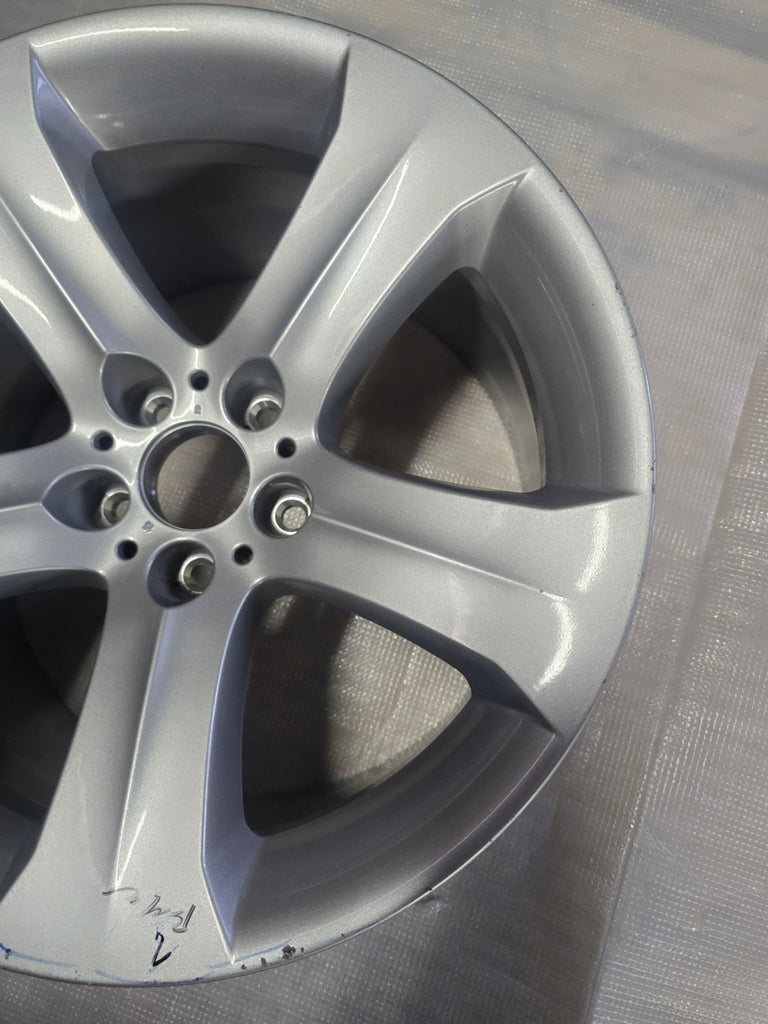 1x Alufelge 19 Zoll 10.0" 5x120 21ET Glanz Silber 6778587 BMW X6 E71 Rim Wheel FEL6931949576xe