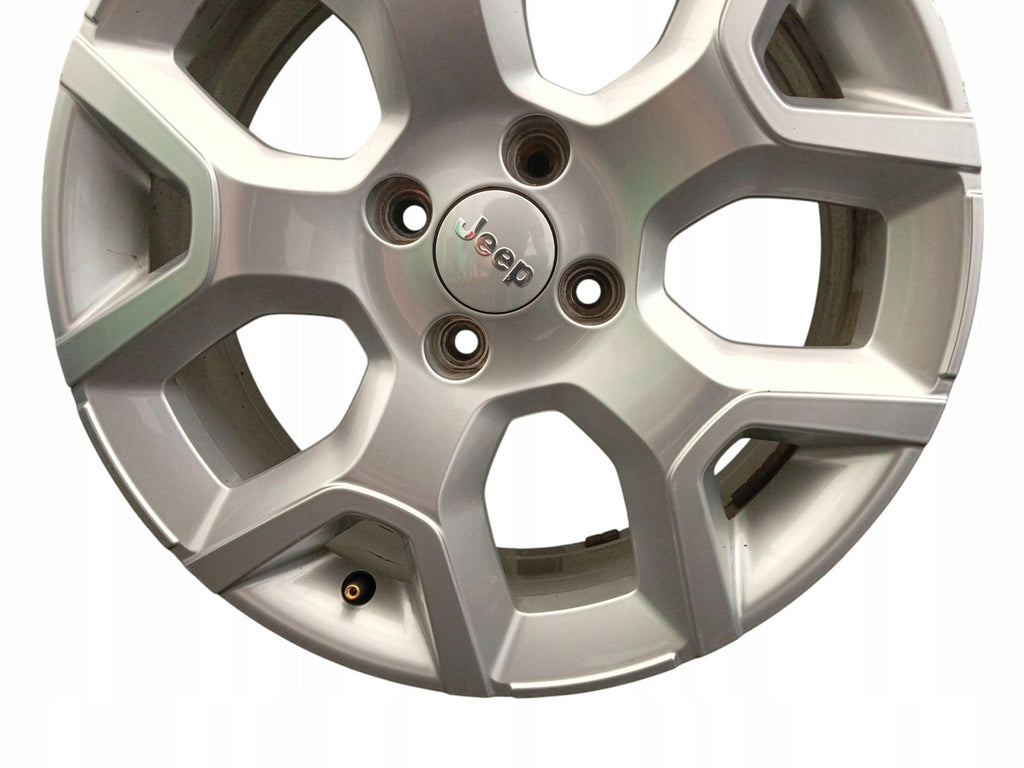 1x Alufelge 17 Zoll 6.5" 4x108 32ET Matt Silber 52197382 Jeep I Rim Wheel FEL4326511187rg