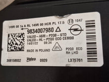 Load image into Gallery viewer, Frontscheinwerfer Opel Mokka 9834007980 LED Rechts Scheinwerfer Headlight SCH5334350768fy