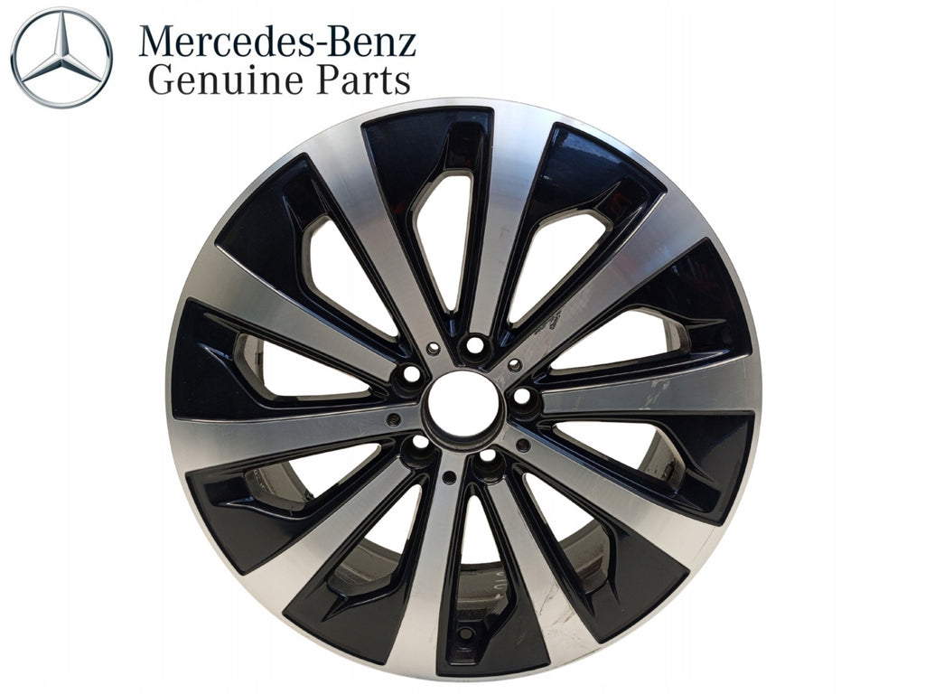 1x Alufelge 19 Zoll 7.5" 5x112 53ET Glanz A2474013100 Mercedes-Benz W247 FEL4824227422de
