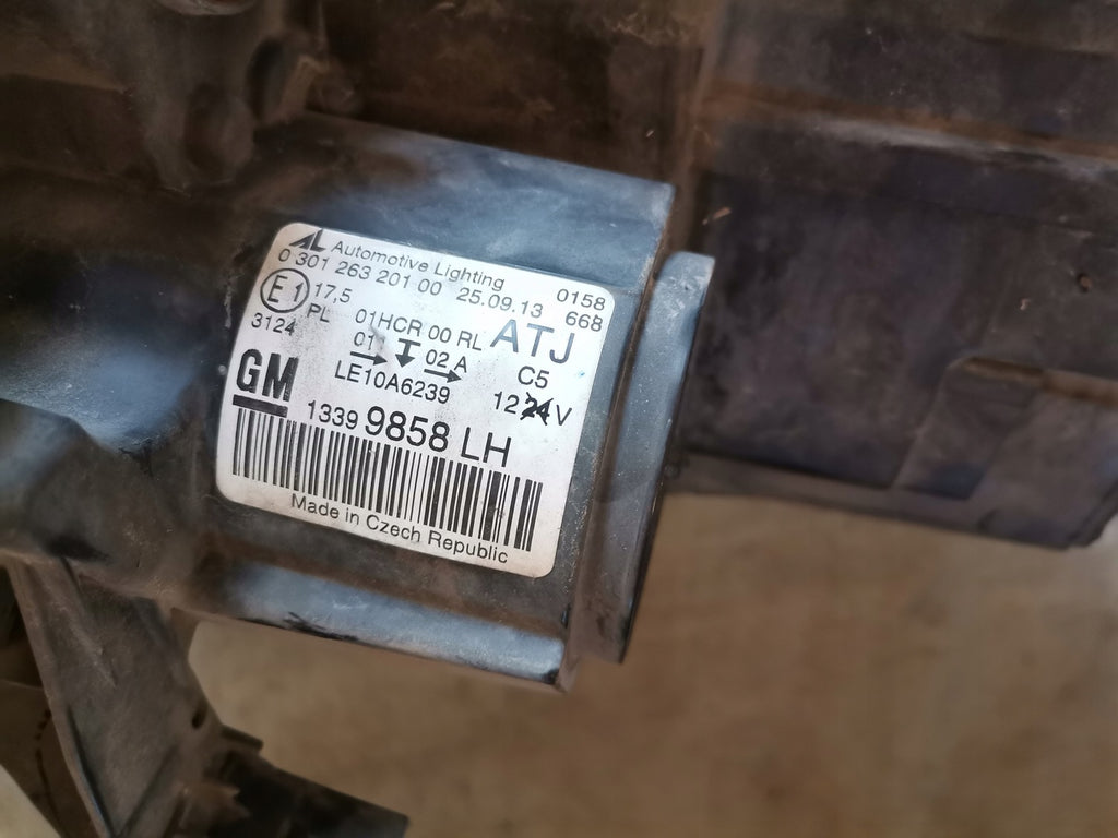 Frontscheinwerfer Opel Zafira C 13399858 Ein Stück (Rechts oder Links) Headlight