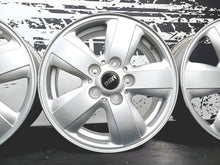 Laden Sie das Bild in den Galerie-Viewer, 4x Alufelge 15 Zoll 5.5" 5x112 46ET 6855101 Mini Rim Wheel FEL7050850755oh