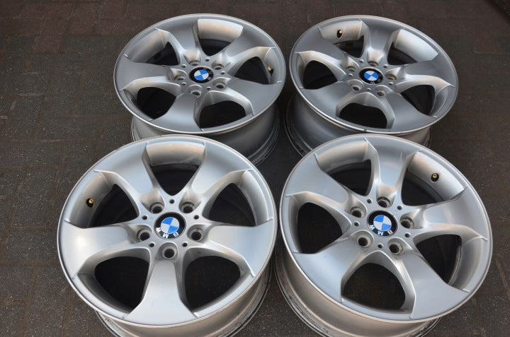 4x Alufelge 17 Zoll 8.0" 5x108 46ET Silber BMW X3 E83 Rim Wheel FEL4390822729ow