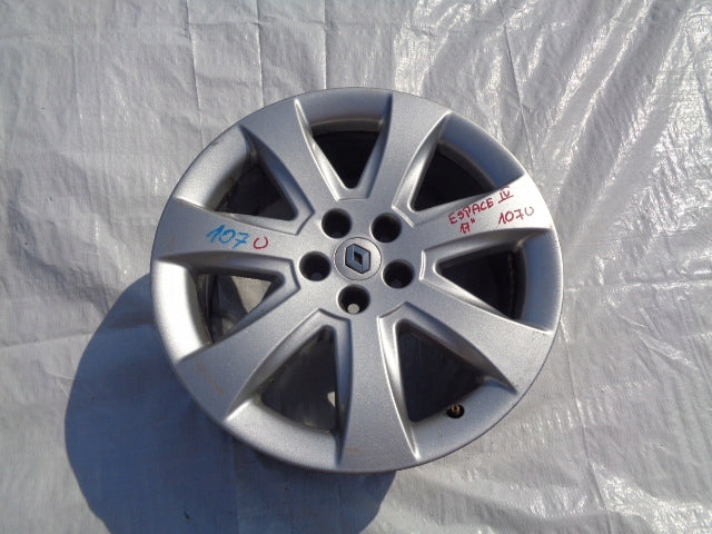 1x Alufelge 17 Zoll 7.0" 5x114.3 Renault Espace Iv Rim Wheel FEL6909411357py