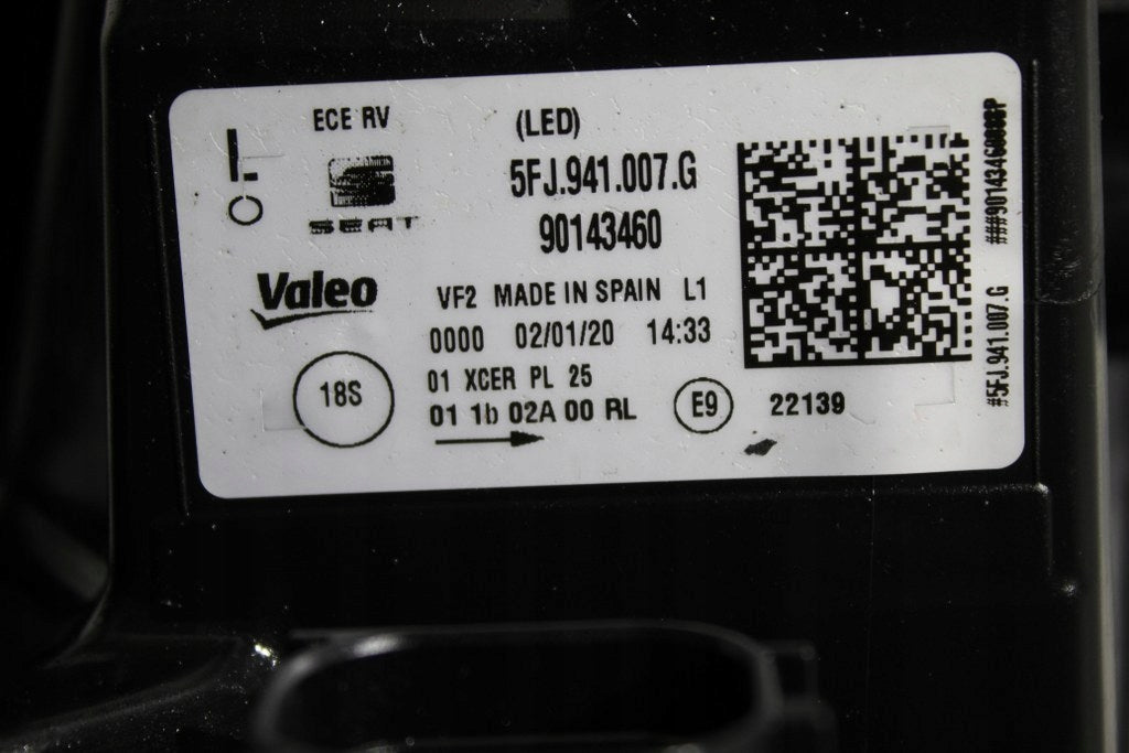 Frontscheinwerfer Seat Tarraco 5FJ941008D Full LED Ein Stück (Rechts oder Links)