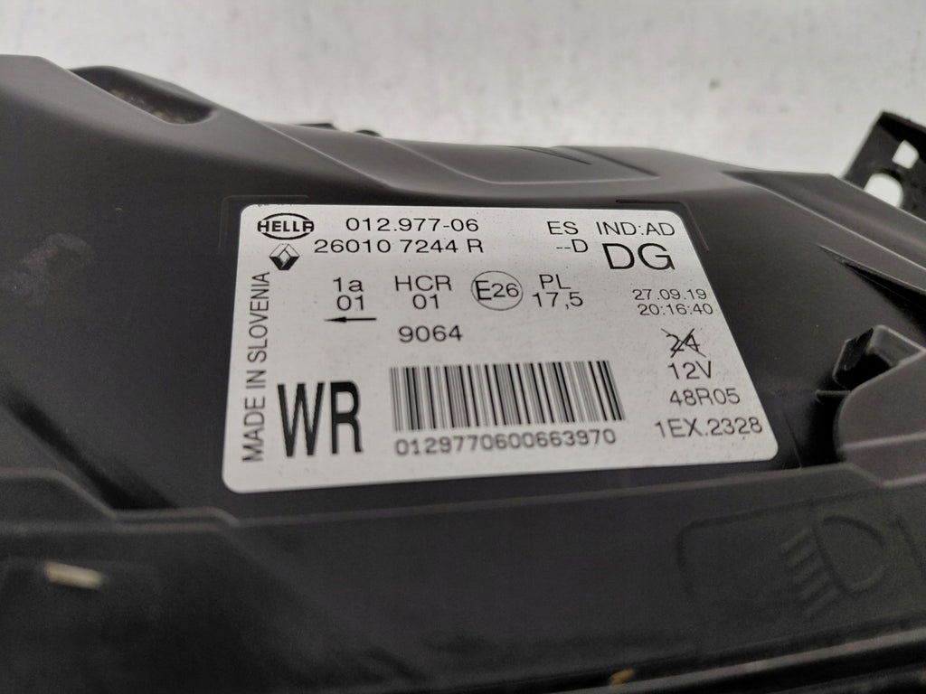 Frontscheinwerfer Renault Captur I 260107244R Full LED Rechts Headlight SCH2151500623hl