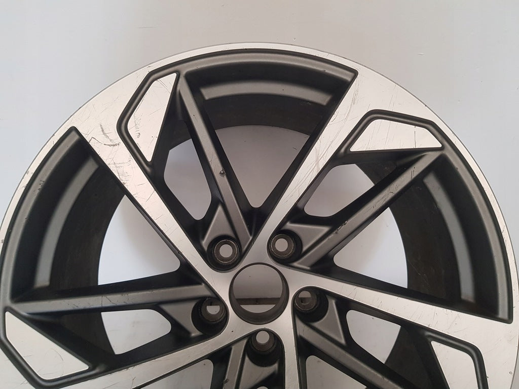 1x Alufelge 19 Zoll 8.5" 5x112 38ET Glanz Grau 83A601025 Audi Q3 Mg Rim Wheel FEL6907714591ml