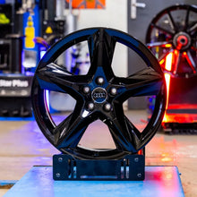 Load image into Gallery viewer, 4x Alufelge 19 Zoll 8.0" 5x112 28ET Glanz Schwarz 4M0601025 Audi Rim Wheel FEL1907115264ez