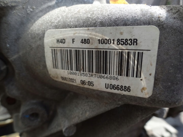 Motor Dacia Logan III H4DF480 1.0 TCE 90PS 67kW 1TKm 2021 Benzin Unkomplett MOT5984688270jx