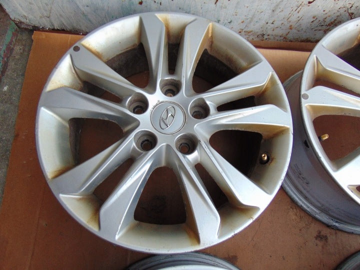4x Alufelge 16 Zoll 6.5" 5x114.3 50ET 52910-A5300 Hyundai I30 Rim Wheel FEL7251501413gh