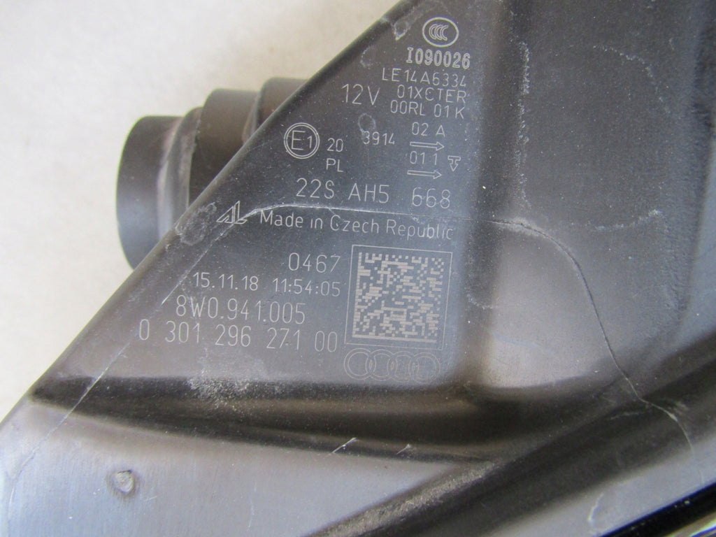 Frontscheinwerfer Audi A4 B9 8W0941005 Xenon Links Scheinwerfer Headlight SCH8065689838nm