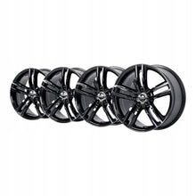 Laden Sie das Bild in den Galerie-Viewer, 4x Alufelge 18 Zoll 8.0" 5x112 35ET Glanz Schwarz 8K0601025 Audi A4 B7 Rim Wheel FEL6694529644vs