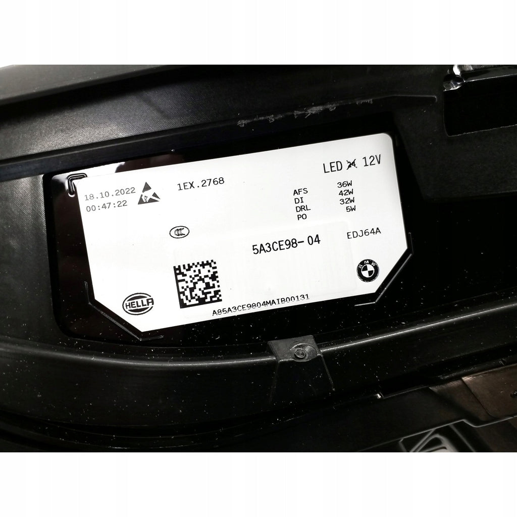 Frontscheinwerfer BMW IX 5A3CE98-04 Rechts Scheinwerfer Headlight SCH9261903096ok