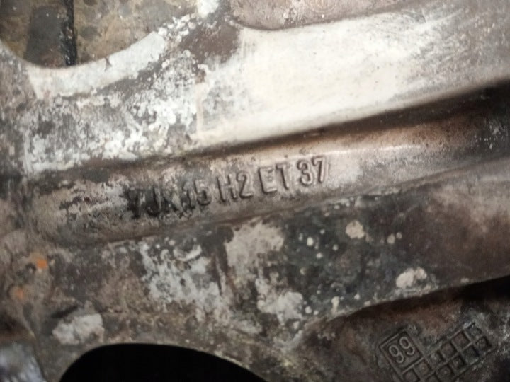1x Alufelge 15 Zoll 7.0" 5x112 37ET Glanz Silber A2104010002 Mercedes-Benz W210 FEL5984531736lc