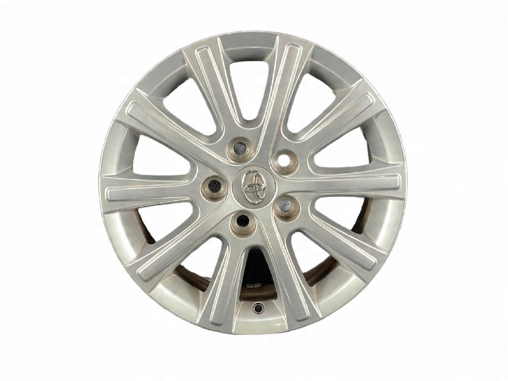 1x Alufelge 16 Zoll 6.5" 5x114.3 45ET PZ49P-E0673 Toyota Avensis Rim Wheel