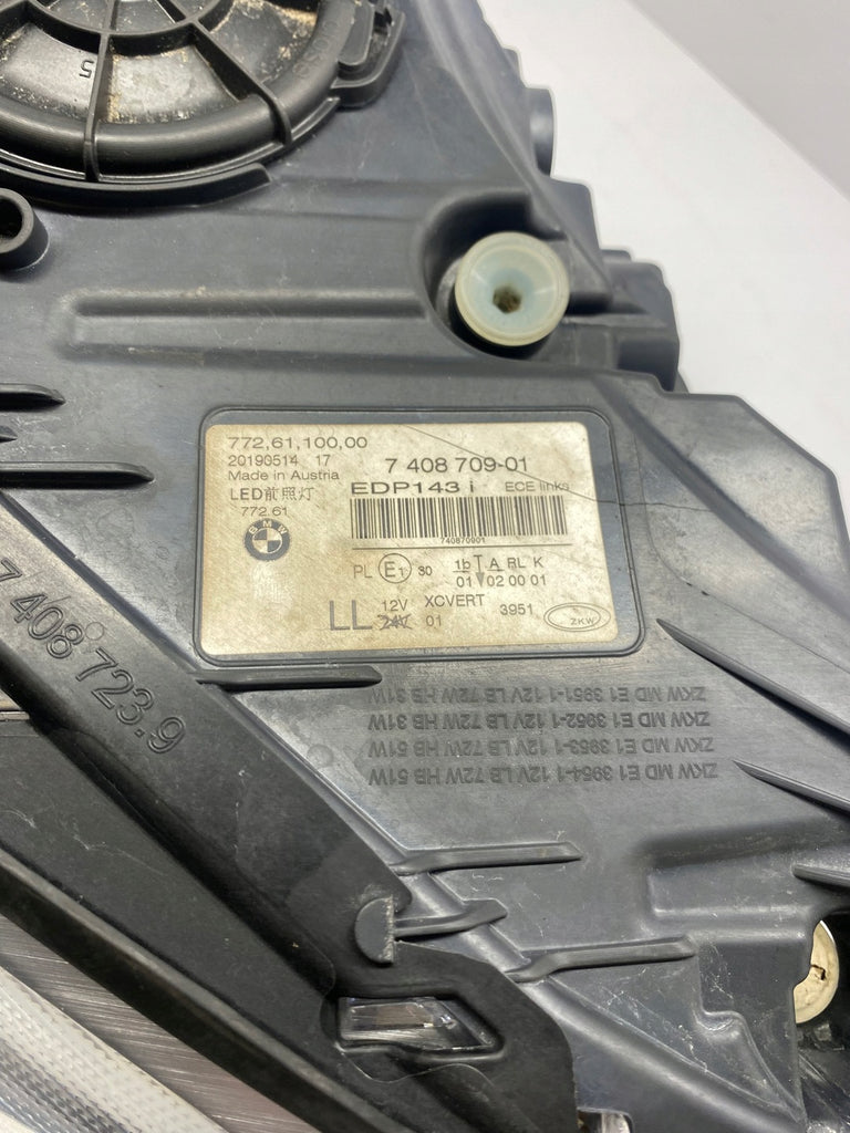 Frontscheinwerfer BMW 7 G11 G12 7408709-01 LED Links Scheinwerfer Headlight