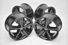 Laden Sie das Bild in den Galerie-Viewer, 4x Alufelge 18 Zoll 9.0&quot; 5x112 52ET Glanz Schwarz 8J0601025M Audi Rim Wheel