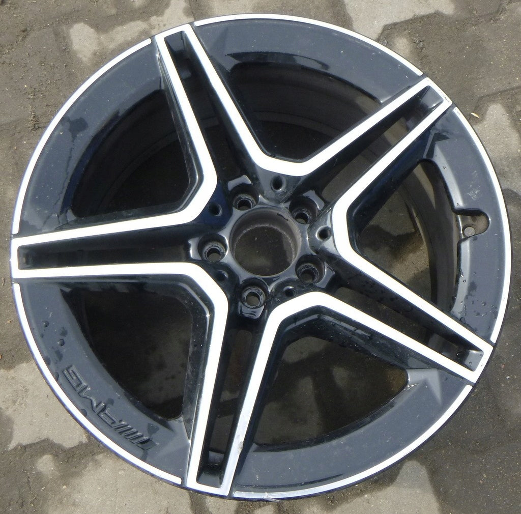1x Alufelge 19 Zoll 8.0" 5x112 38ET A2534015300 Mercedes-Benz Glc Rim Wheel FEL6369857123fn