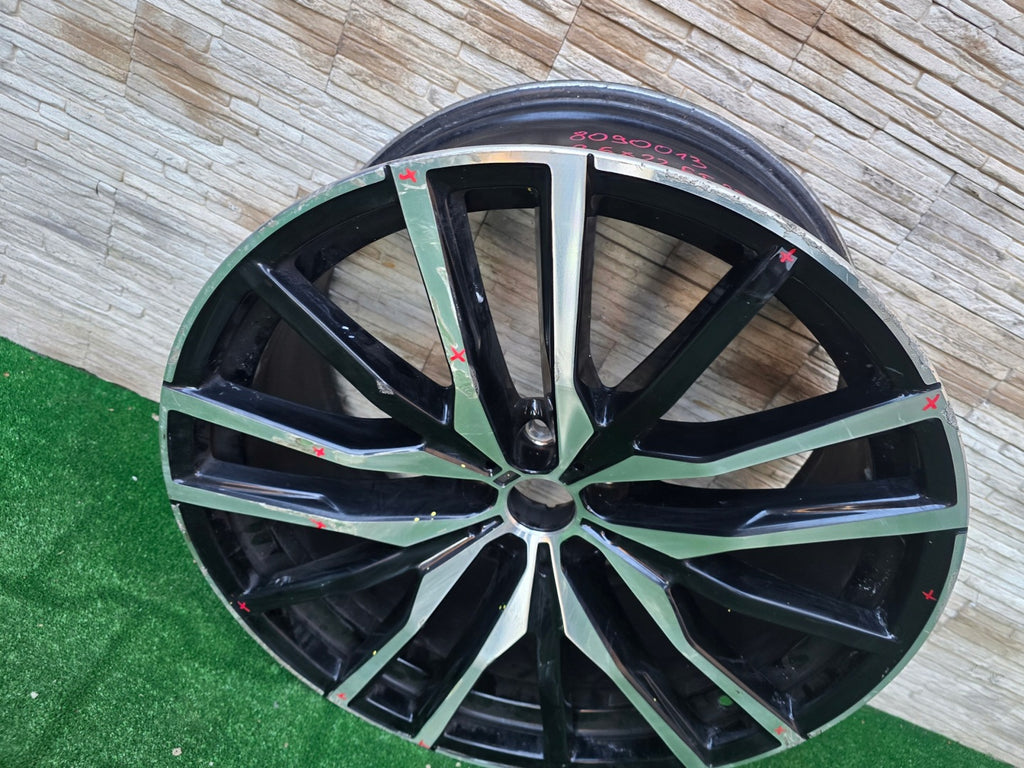 1x Alufelge 22 Zoll 9.5" 5x112 8090013 BMW G07 X5 G05 G06 Rim Wheel FEL9860952199gt