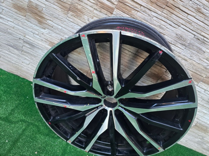 1x Alufelge 22 Zoll 9.5" 5x112 8090013 BMW G07 X5 G05 G06 Rim Wheel FEL9860952199gt