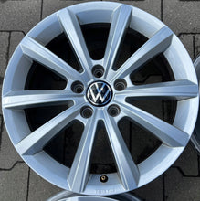 Laden Sie das Bild in den Galerie-Viewer, 4x Alufelge 17 Zoll 6.5" 5x112 38ET Glanz Silber 5NA071497A VW I Rim Wheel FEL6466747120jc