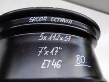 Load image into Gallery viewer, 1x Alufelge 17 Zoll 7.0&quot; 5x112 46ET 5E3601025C Skoda Rim Wheel