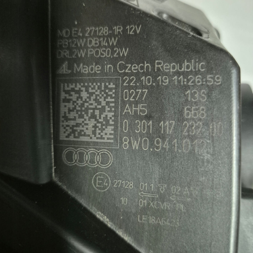 Frontscheinwerfer Audi A4 8W0914012 Full LED Rechts Scheinwerfer Headlight