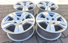 Load image into Gallery viewer, 4x Alufelge 15 Zoll 6.5" 4x108 20ET Glanz Silber Opel Crossland 2008 I Rim Wheel FEL9455041850gr